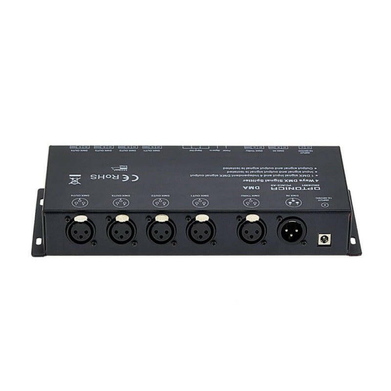 DMX 4-Fach Splitter.