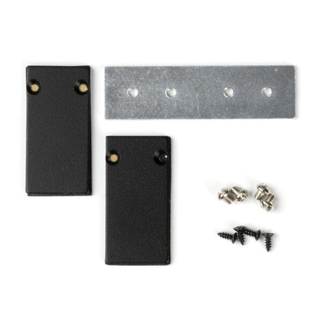 Endkappe für LED-Aufbau-Schienensystem, 1-Phasen, schwarz.