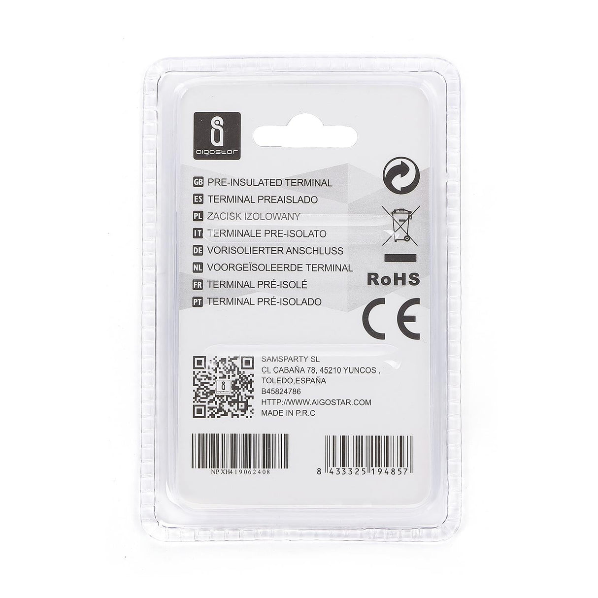 Flachsteckhülse, isoliert, 20 Stk., MDD 1,25 - 250 mm, 21 x 6,35 x 4,3 mm, schwarz.