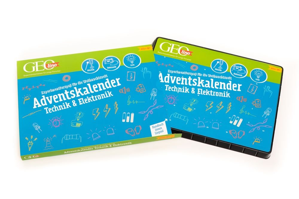 GEOlino Adventskalender Technik & Elektronik.