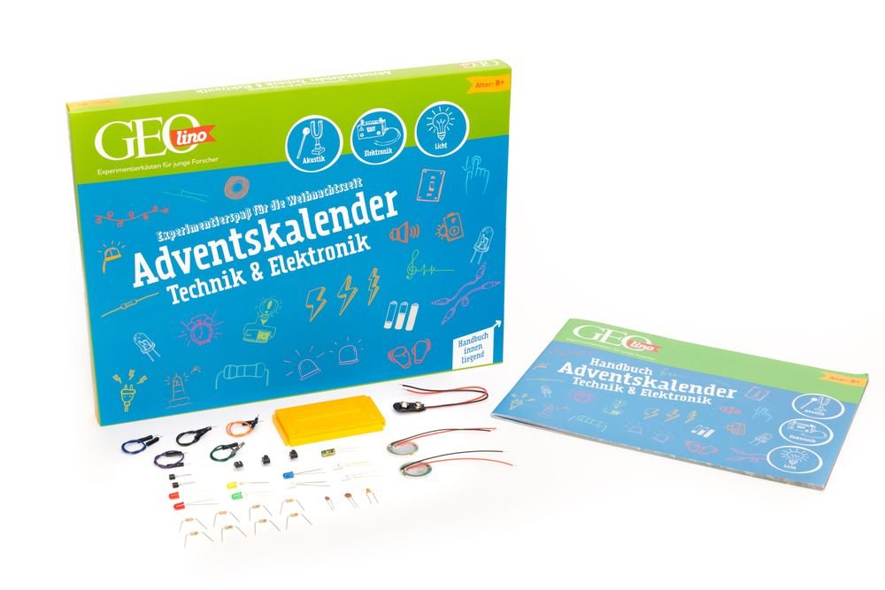 GEOlino Adventskalender Technik & Elektronik.