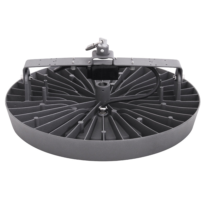 HighBay Ufo Hallenleuchte, 20000 lm, 200 W, IP54, 5700 K, grau.