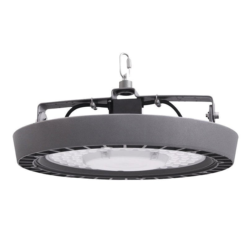 HighBay Ufo Hallenleuchte, 20000 lm, 200 W, IP54, 5700 K, grau.