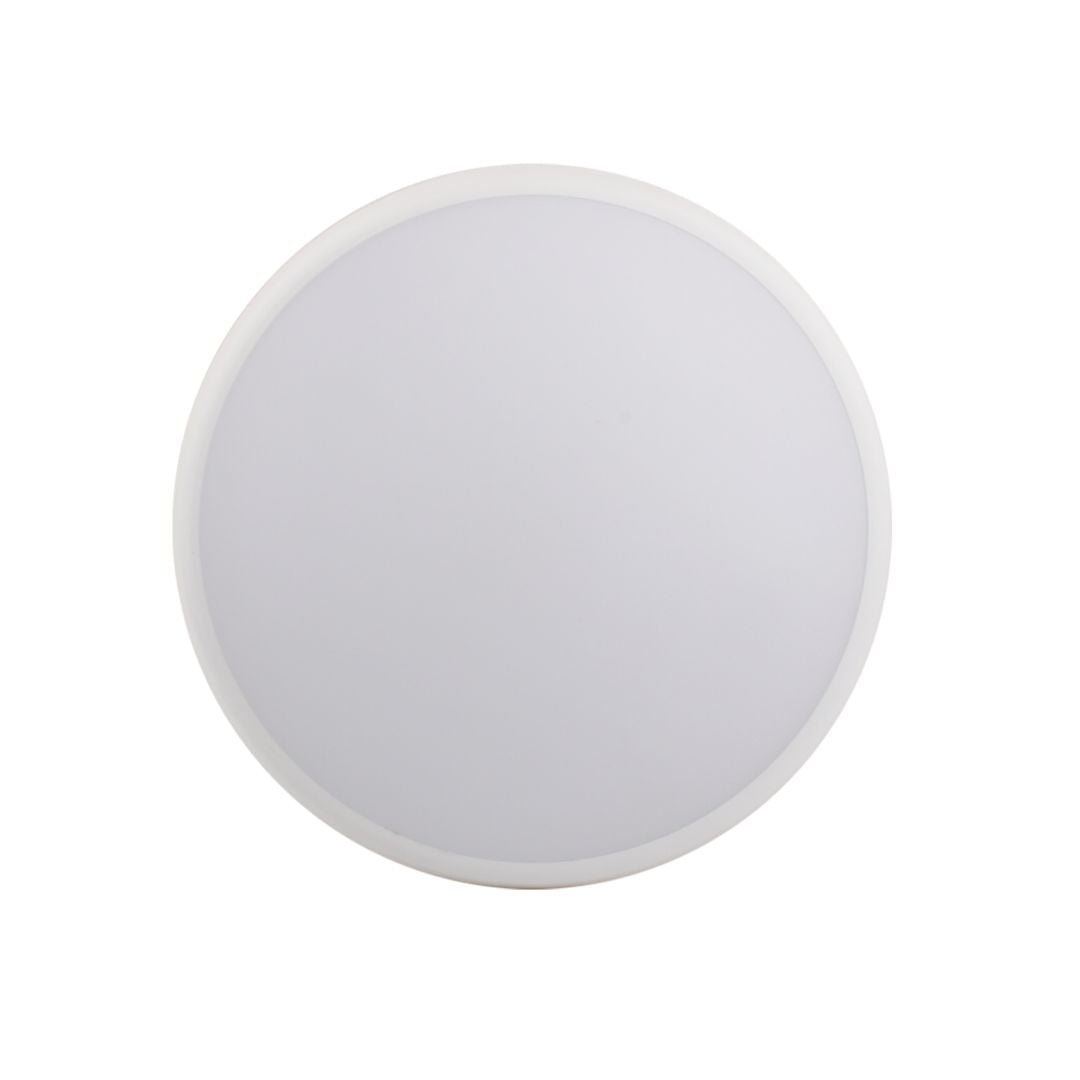 LED Aufbauleuchte mit Sensor, 18W, 1880 lm, 4000K, ø250x48mm, IP65.