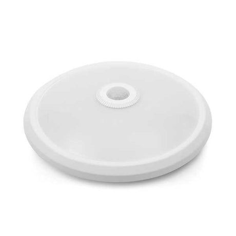LED-Aufbaupanel, 18 W, 1260 lm, rund mit PIR-Sensor, 4500 K.