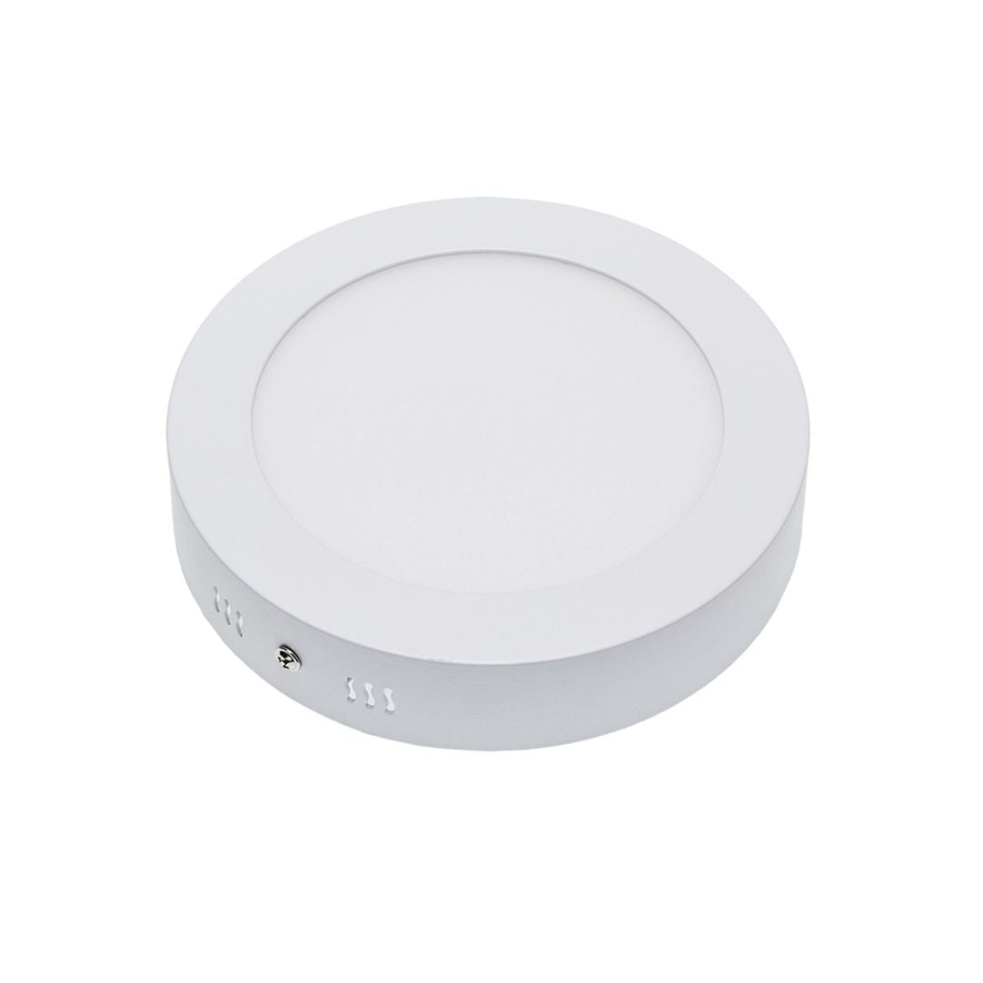 LED-Aufbaupanel pro, 12W, 840lm, 6000K, rund.