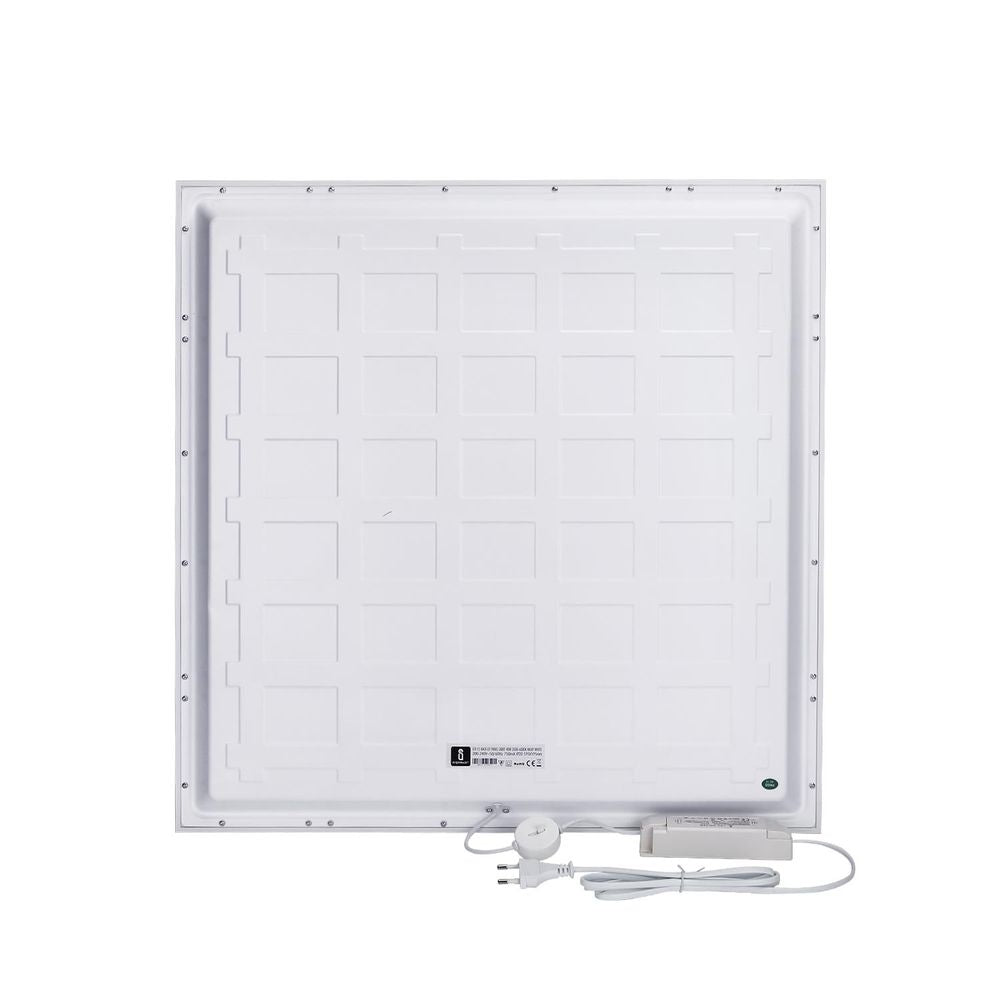 LED-Backlight-Panel, 60 x 60 cm, 32 W, 3840 lm, 3500-6000 K, UGR<19.