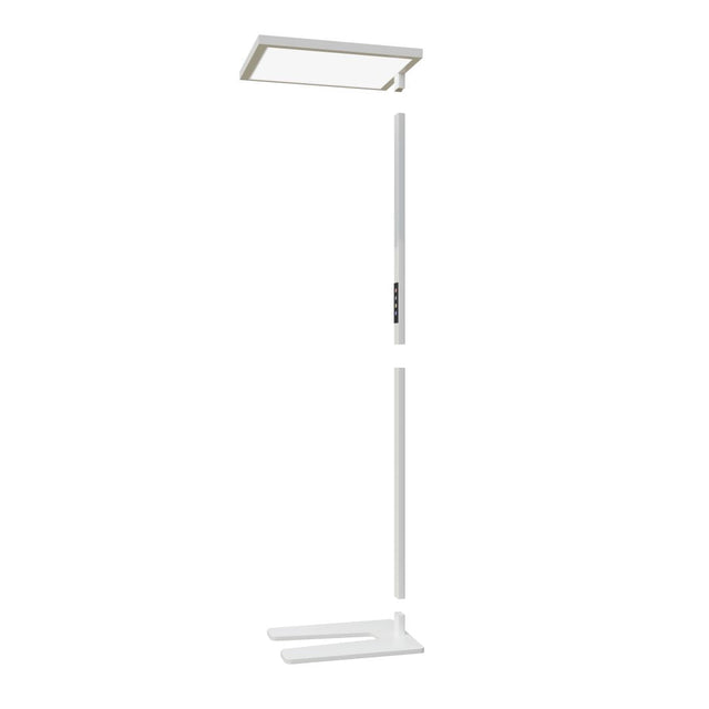 LED Büro-Stehleuchte Up&Down mit Sensor, 110W, 10.500lm, 4000K, UGR<16, CRI>98, dimmbar.