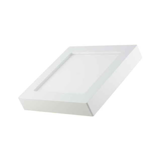 LED CCT Aufbauleuchte, 12W, 1190  lm, 172x35mm, 3000-4000-6000K einstellbar, mit Diffusor, eckig.