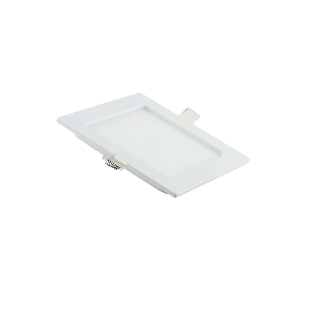 LED CCT Downlight, 24W, 2565 lm, 220x32mm, 3000-4000-6000K einstellbar, mit Diffusor, eckig.