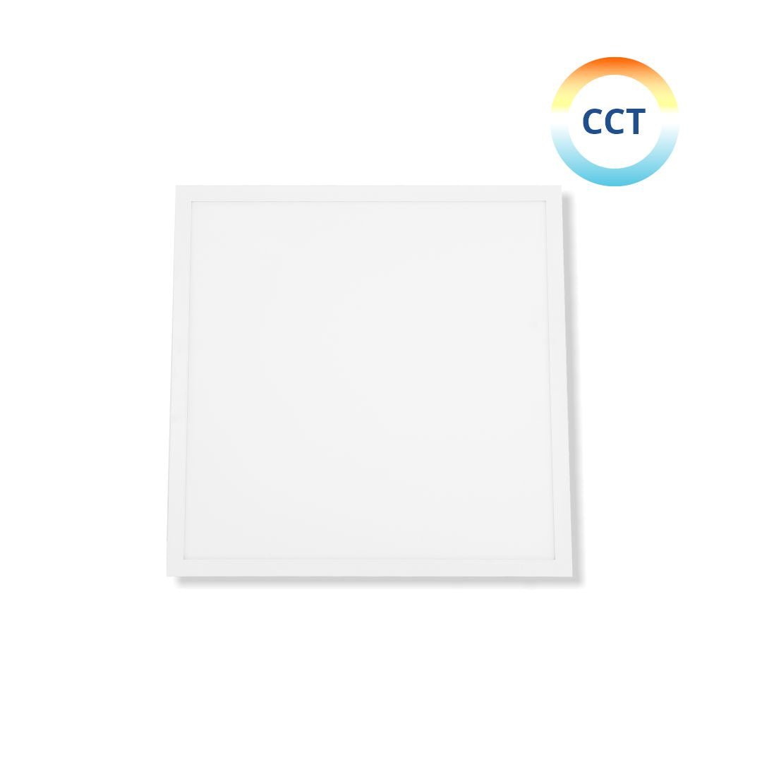 LED CCT Panel mit Fernbedienung, 30x30 cm, 18 W, 1700 lm.