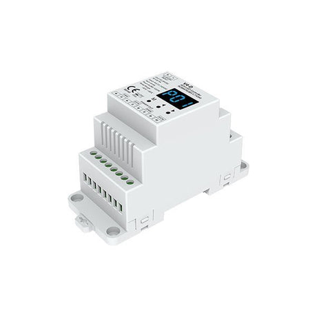 LED-Controller für Hutschiene, AC Triac RF, 4-Kanal.