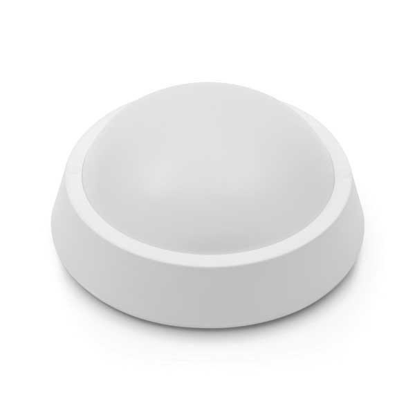 LED-Deckenaufbauleuchte, Bewegungsmelder, 13 W, 1050 lm, IP65, 4500 K (neutralweiß).