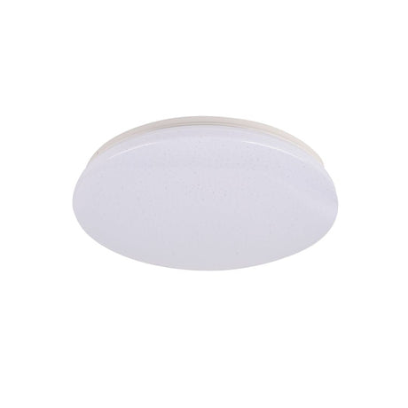 LED Deckenleuchte, Aufbauleuchte mit Sternen-Glitzer-Effekt, 12 W, 3000 K, 840 lm, rund, Ø230 mm.
