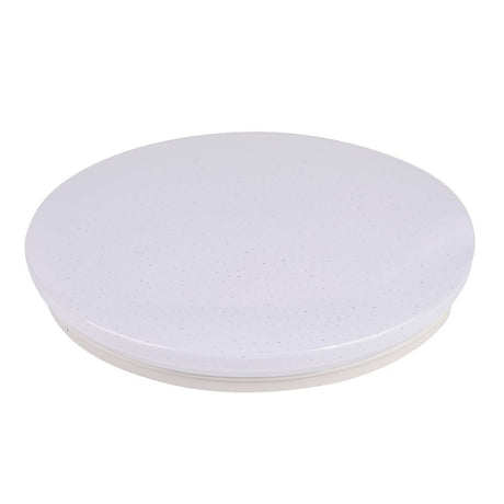 LED Deckenleuchte, Aufbauleuchte mit Sternen-Glitzer-Effekt, 12 W, 6000 K, 840 lm, rund, Ø230 mm.