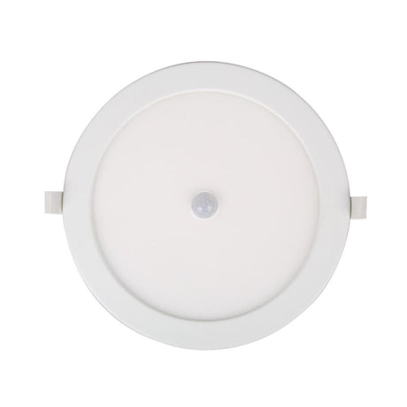 LED-Einbau-Downlight mit Bewegungssensor, 24 W, 1580 lm, 3000 K.