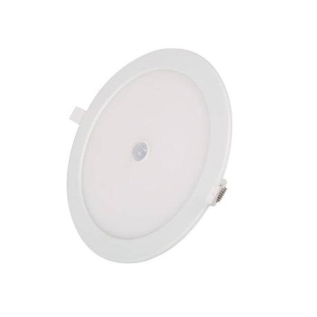 LED-Einbau-Downlight mit Bewegungssensor, 24 W, 1580 lm, 3000 K.