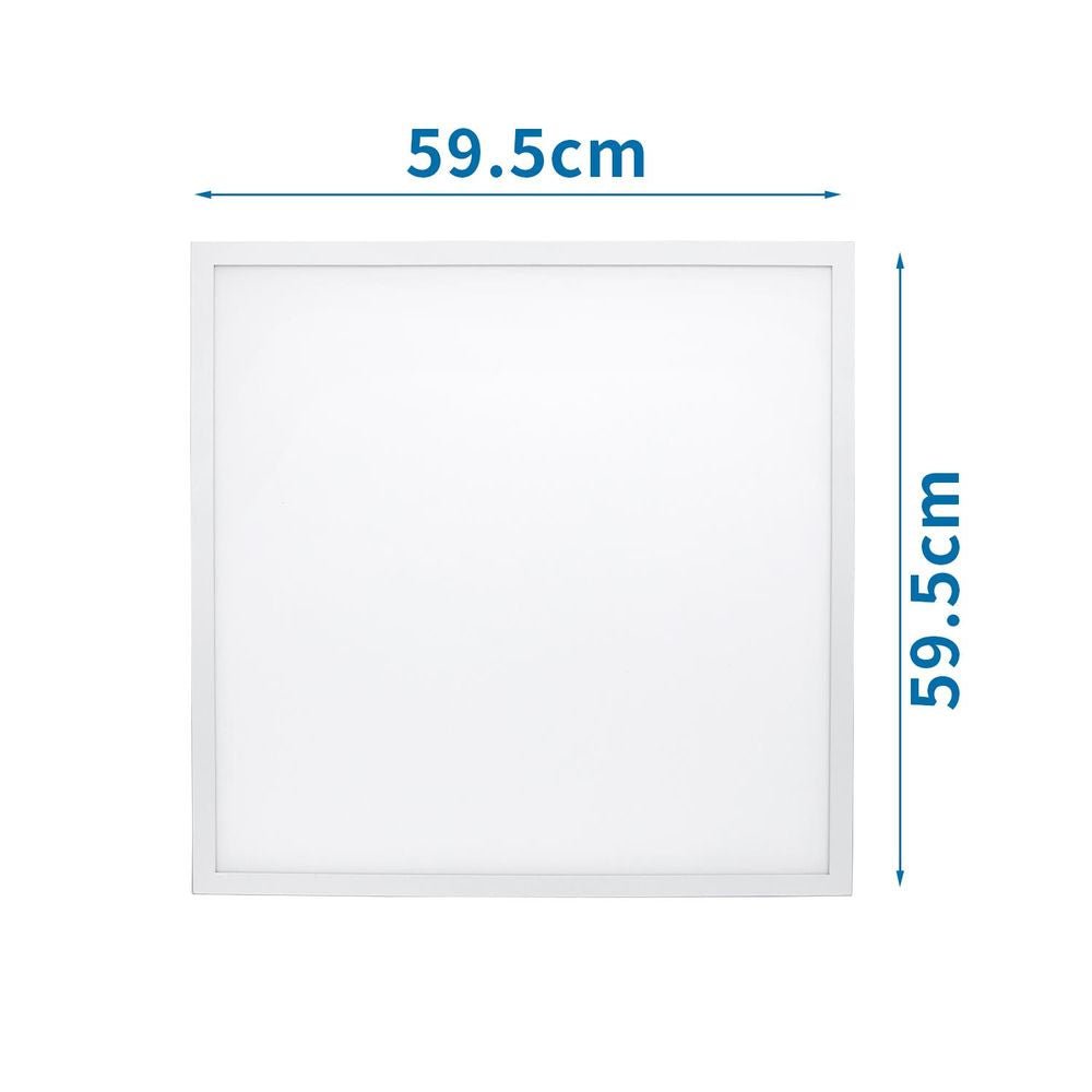 LED-Einbaupanel, 60 x 60 cm, 40 W, 3600 lm, 6500 K.