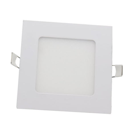 LED-Einbaupanel, CRI95, 6 W, 6000 K, eckig.