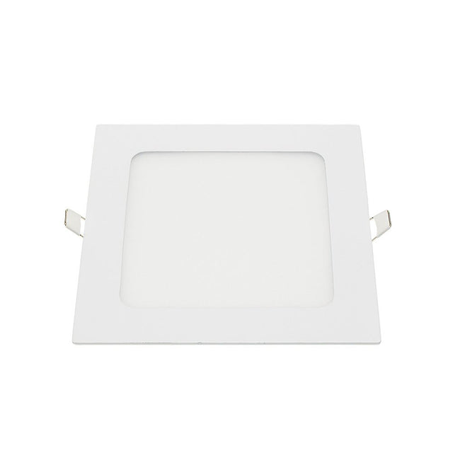 LED-Einbaupanel Pro, 12W, 840lm, 2800K, eckig.