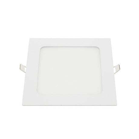 LED-Einbaupanel Pro, 12W, 840lm, 6000K, eckig.