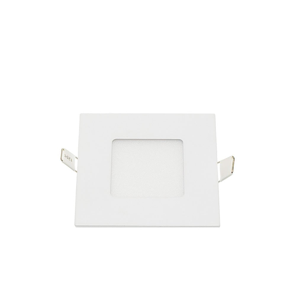 LED-Einbaupanel Pro, 3W, 150lm, 6000K, eckig.