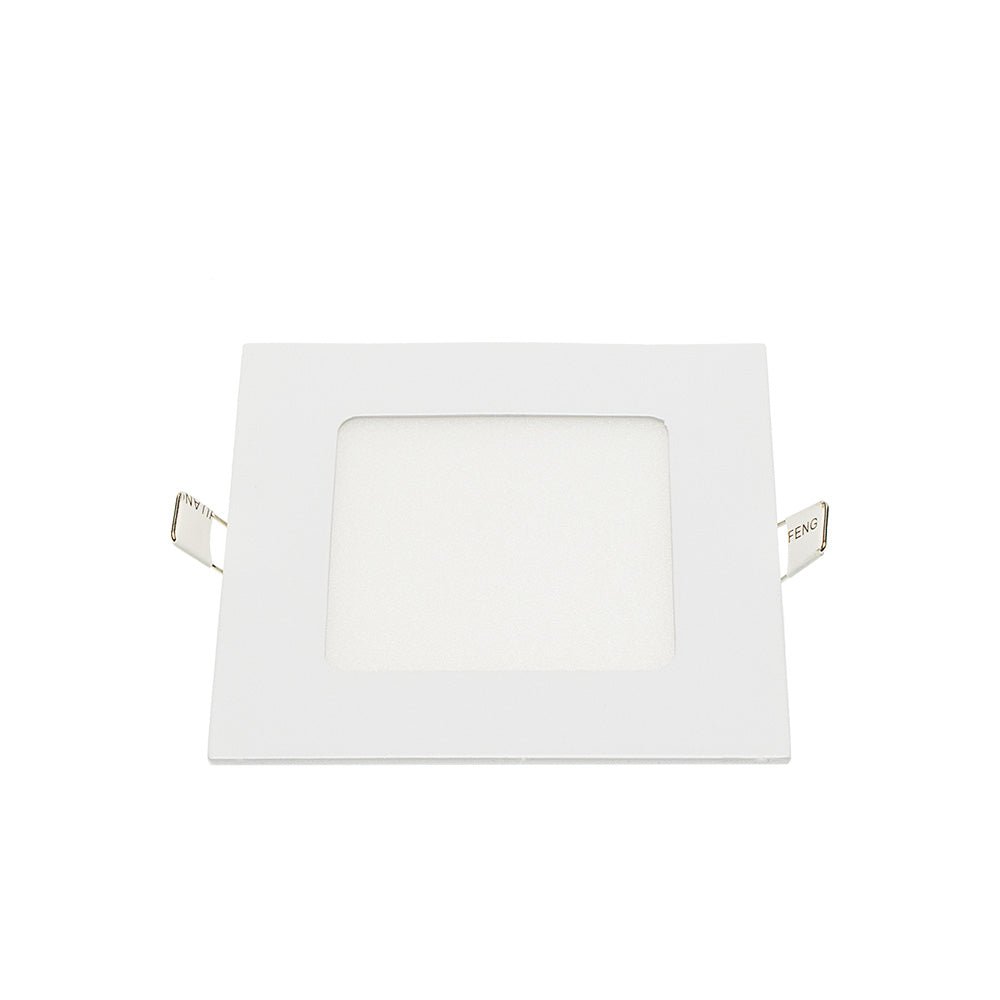 LED-Einbaupanel Pro, 6W, 360lm, 6000K, eckig.