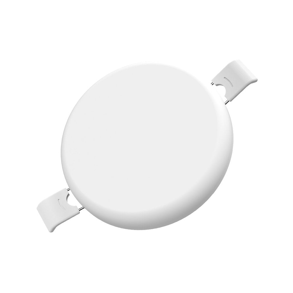 LED-Einbaupanel, rahmenlos, rund, 18 W, 1500 lm, 6000 K, IP54.