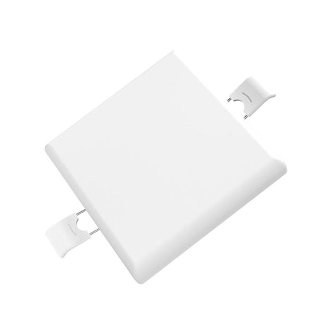 LED-Einbaupanel, rahmenlos, viereckig, 18 W, 1500 lm, 2700 K, IP54.