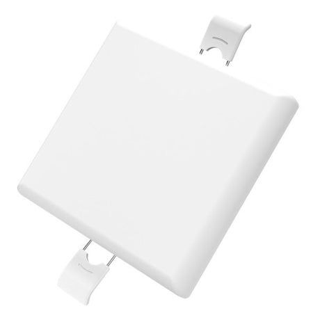 LED-Einbaupanel, rahmenlos, viereckig, 18 W, 1500 lm, 6000 K, IP54.