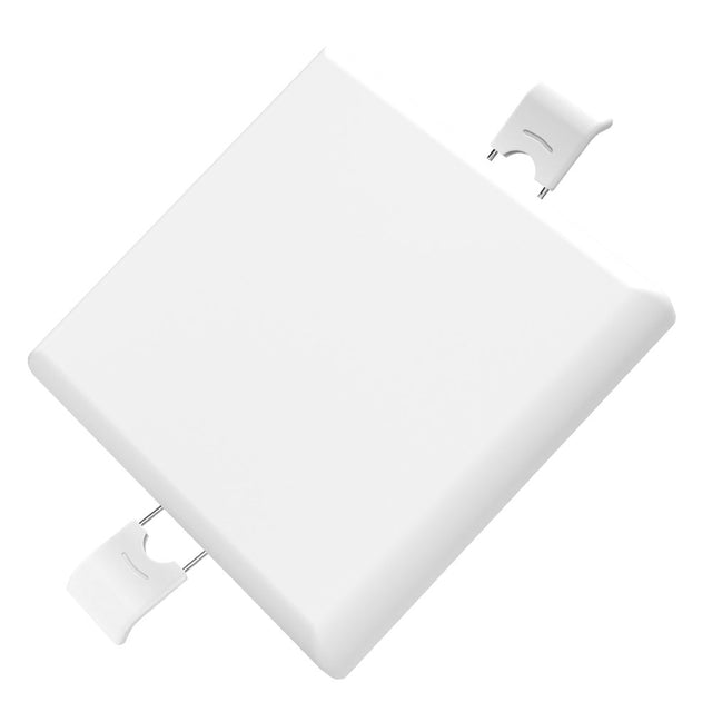 LED-Einbaupanel, rahmenlos, viereckig, 36 W, 3020 lm, 2700 K, IP54.