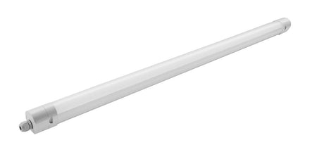 LED Feuchtraumleuchte PRO, 150cm, 50W, 6000lm, 4000K (neutralweiß), IP65, OSRAM-Netzteil, Steckklemme, durchschleifbar.
