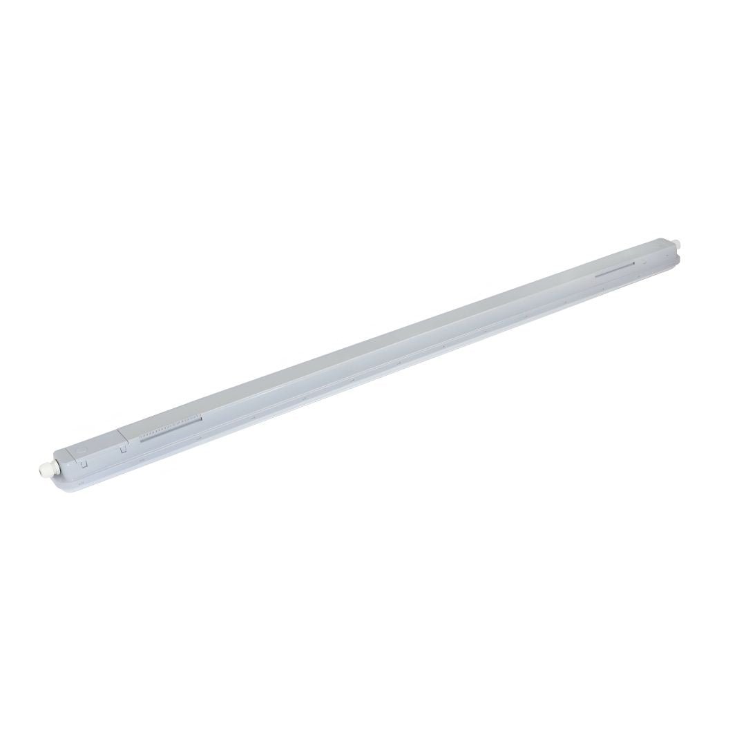 LED Feuchtraumleuchte PRO, Notlicht mit Akku 3h, 150cm, 50W, 5500lm, 4000K (neutralweiß), IP66, Steckklemme, durschleifbar.