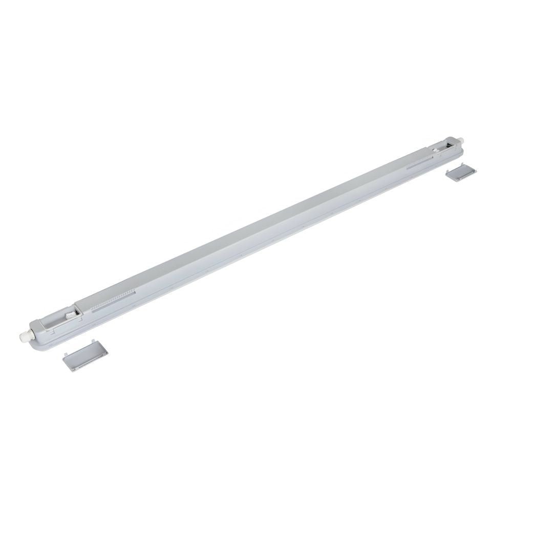 LED Feuchtraumleuchte PRO, Notlicht mit Akku 3h, 150cm, 50W, 5500lm, 4000K (neutralweiß), IP66, Steckklemme, durschleifbar.