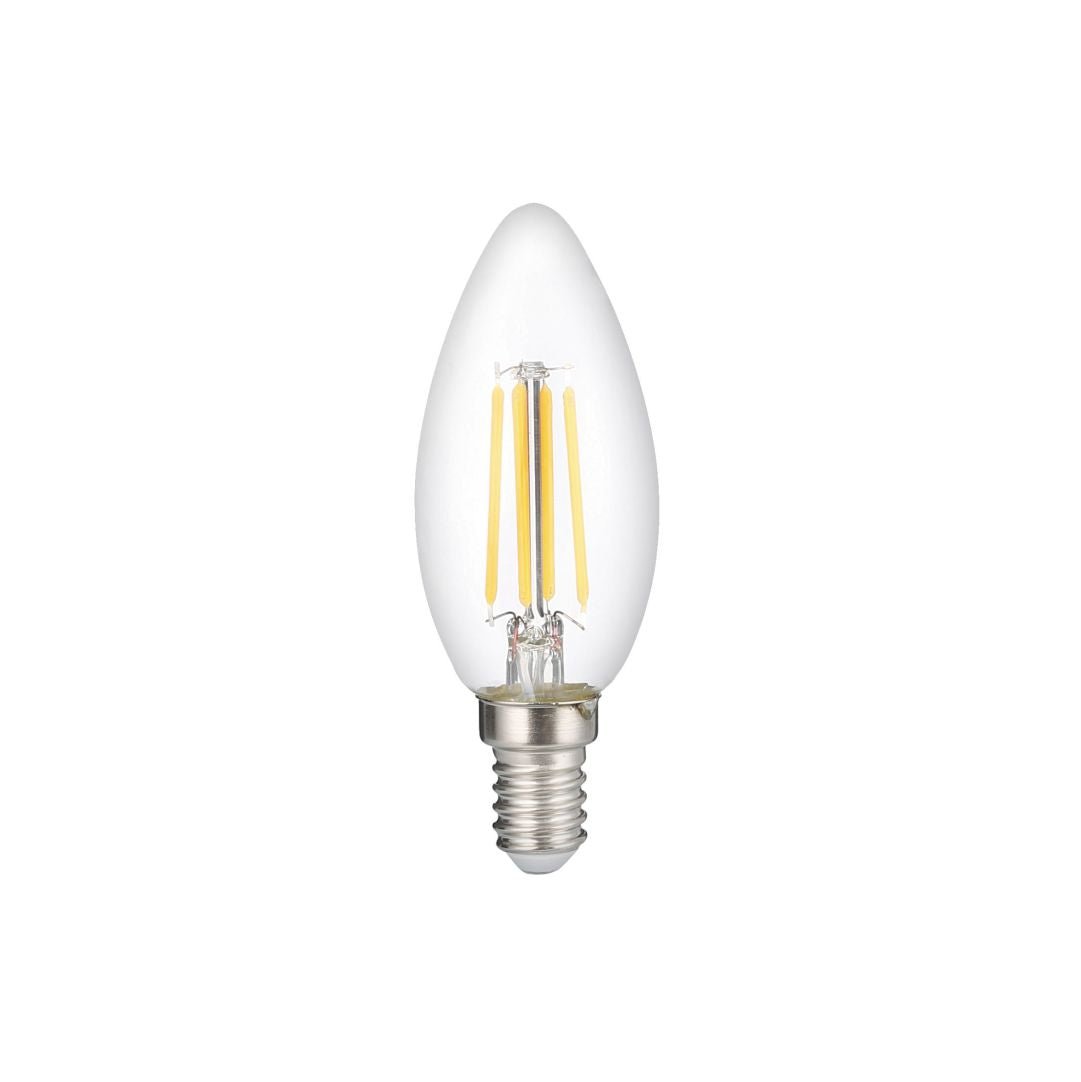 LED-Filament, E14,  Ø 35 mm, 6 W, 730 lm, warmweiß.