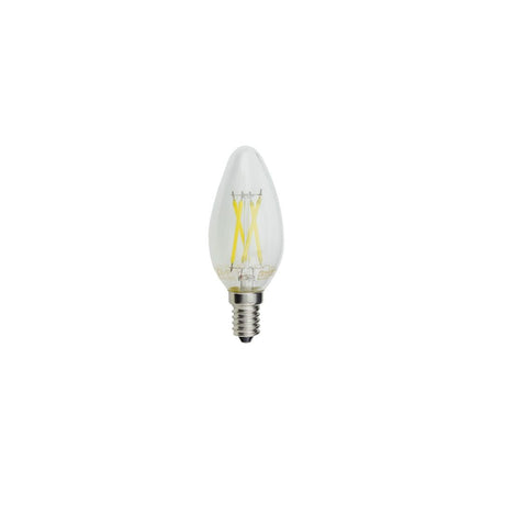 LED Filament Leuchtmittel E14, C35, 4 W, 400 lm, 4500 K.