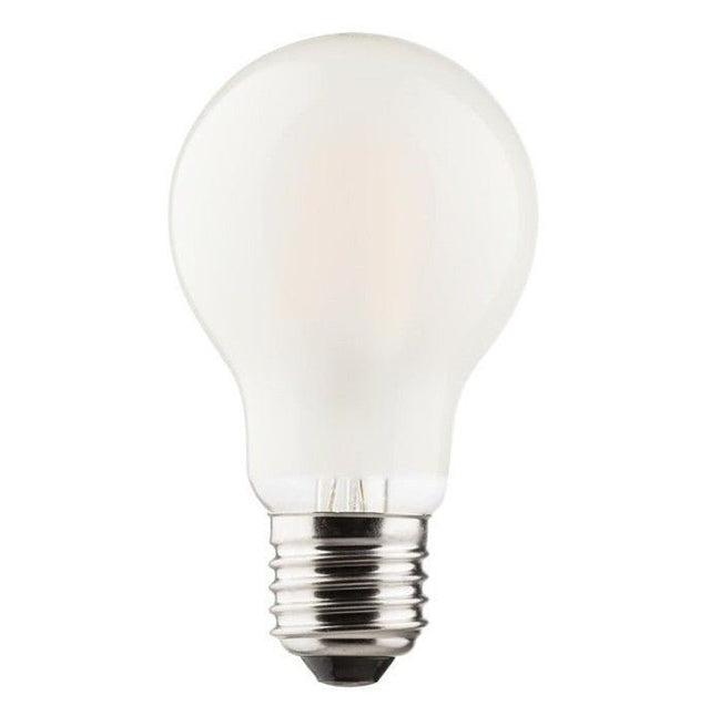 LED Filament Leuchtmittel E27, A60, 7W, 700lm, 2700K, frosted Glas.