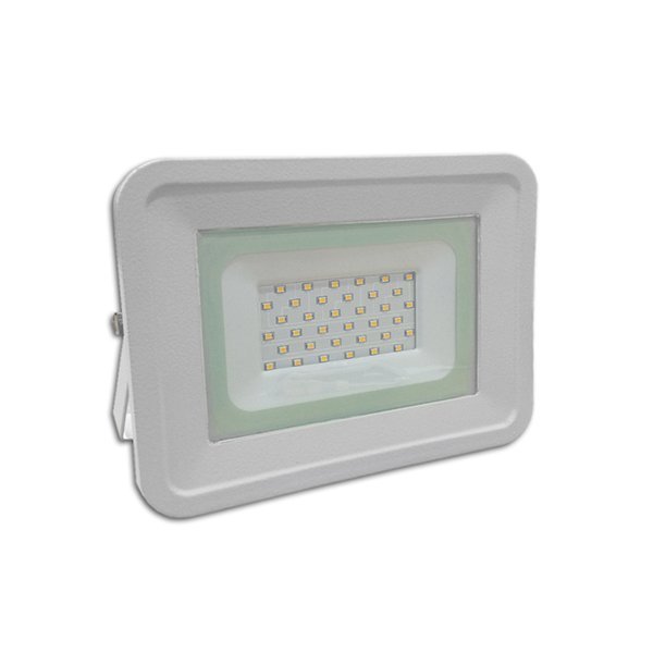 LED-Fluter, 30 W, 2250 lm, weiß, IP65, 2800 K (warmweiß).