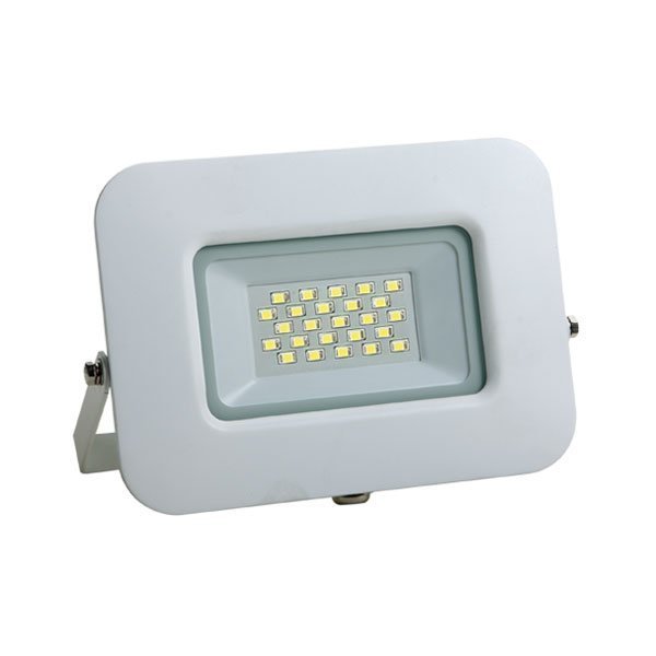 LED-Fluter, 30 W, 2500 lm, slim, weiß, IP65, 4500 K (neutralweiß).