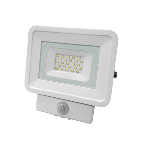LED-Fluter mit Bewegungsmelder, 10 W, 850 lm, 6000 K, IP65.