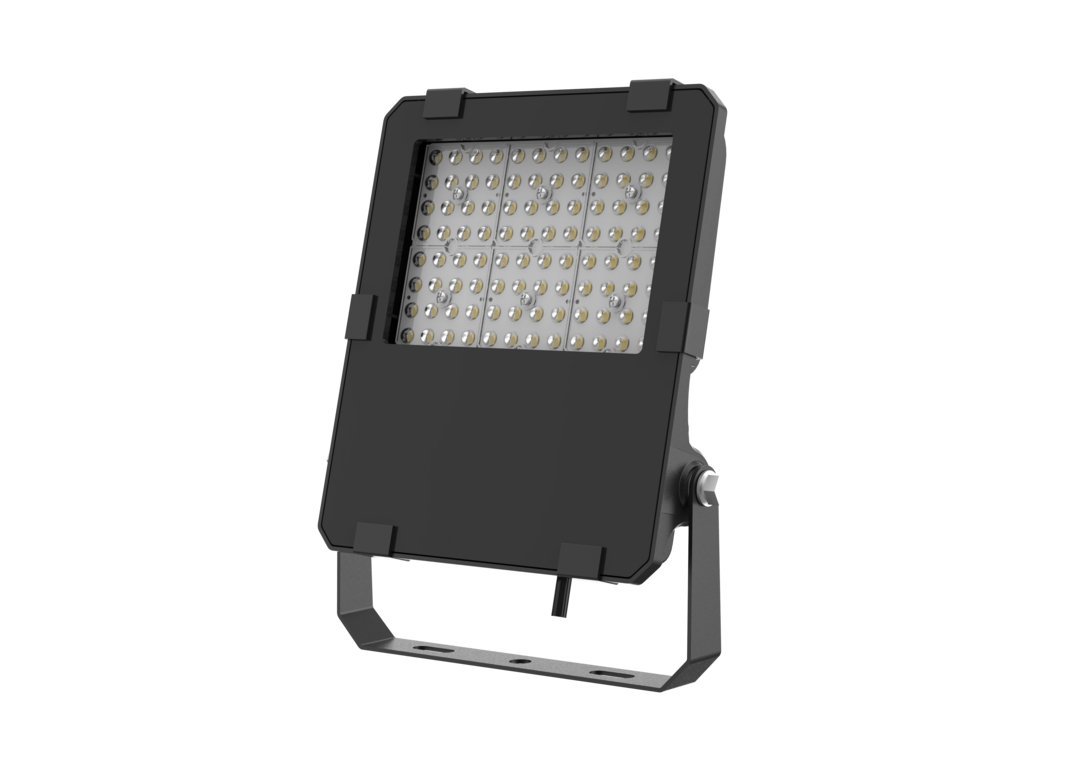 LED-Fluter PRO, 100 W, 4000 K (neutralweiß), 13000 lm, IP65, Lifud, LUMILEDS.