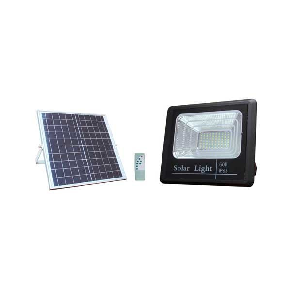 LED-Fluter, Solar mit Akku, 20 W, 1650 lm, 6000K.