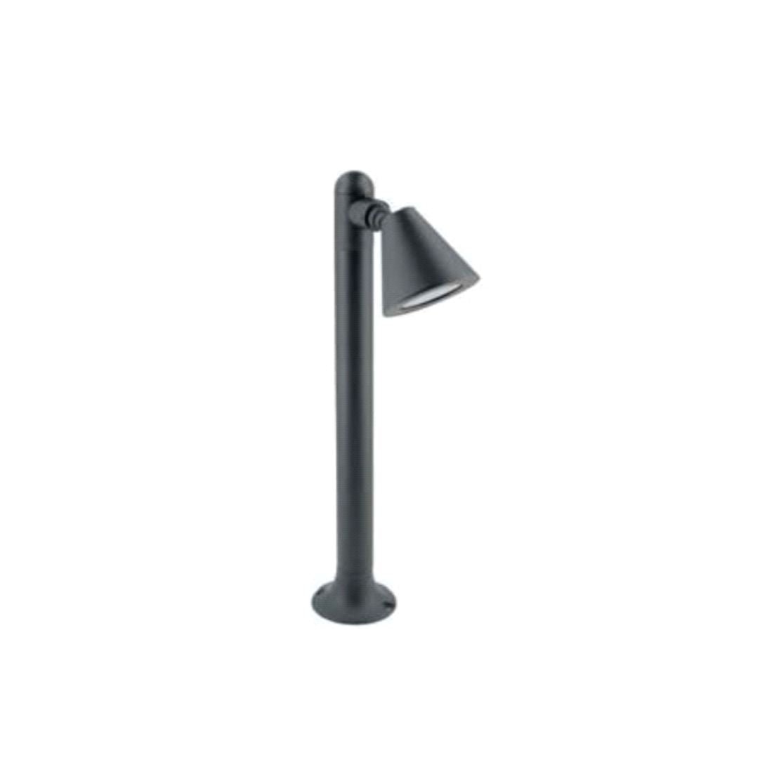 LED Gartenleuchte GU10, Wegeleuchte, 50 cm Säule, IP44, schwarz.