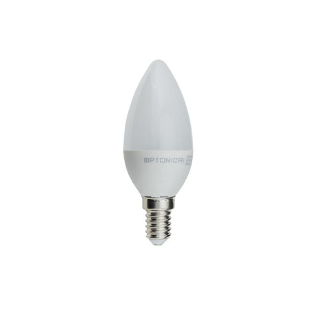 LED-Lampe, E14, 3W, 240lm, 6000K, Kerze  Lichttechnik24.de.