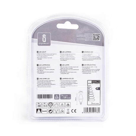 LED Leuchtmittel, E14, 3 W, 255 lm, 3000 K, 2 Stk..