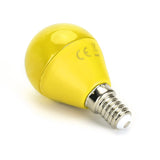 LED Leuchtmittel, E14, 4 W, gelb  Lichttechnik24.de.