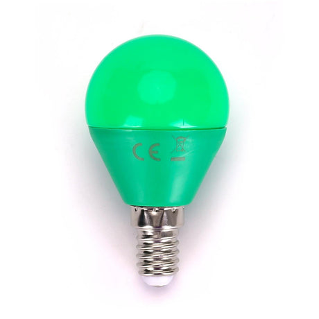 LED Leuchtmittel, E14, 4 W, grün  Lichttechnik24.de.