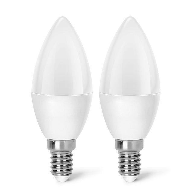 LED Leuchtmittel, E14, 4,9 W, 420 lm, 3000 K, 2 Stk..