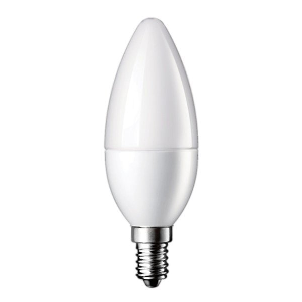 LED-Leuchtmittel, E14, 4W, 320lm, 2800K, Kerze.