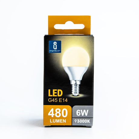 LED Leuchtmittel, E14, 6 W, 510 lm, 3000 K.